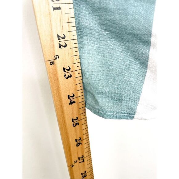 Katharine Kidd Women's Sky‎ Striped Linen Tie Top Tank Size S - Picture 10 of 11